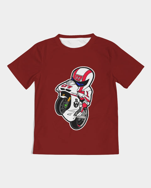 OBW Red Multicolor Kids Tee