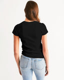 OBW Black Multicolor Women's Tee