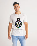 OBW White Multicolor Men's Tee