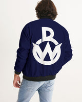 Official Bike Wear Navy Blue Men's Bomber Jacket