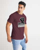 OBW LBB Burgundy Men's Tee