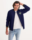 Official Bike Wear Navy Blue Men's Bomber Jacket