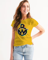 OBW Yellow Multicolor Women's Tee