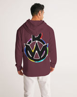 OBW LBB Burgundy Men's Hoodie