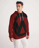 Official Bike Wear Maroon Red Men's Hoodie