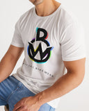 OBW White Multicolor Men's Tee