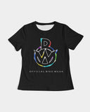 OBW Black Multicolor Women's Tee