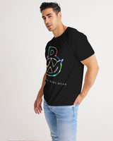 OBW Black Multicolor Men's Tee