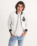 Official Bike Wear Men's Bomber Jacket - White