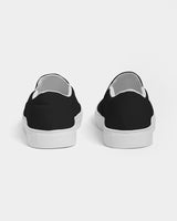 Official Bike Wear Black Women's Slip-On Canvas Shoe