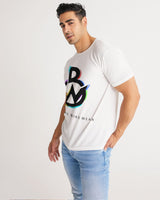 OBW White Multicolor Men's Tee