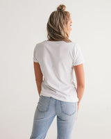 Official Bike Wear Women's V-Neck Tee - White