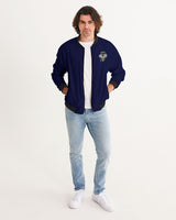 Official Bike Wear Navy Blue Men's Bomber Jacket