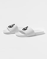 Official Bike Wear Men's Slide Sandal - White