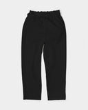 Official Bike Wear Black Women's Belted Tapered Pants