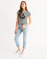 OBW Grey Multicolor Women's Tee