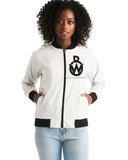 Official Bike Wear Women's Bomber Jacket - White