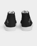 Official Bike Wear Black Men's Hightop Canvas Shoe