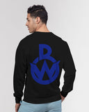 Official Bike Wear Black Men's Classic French Terry Crewneck Pullover