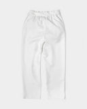 OBW Emblem White Women's Belted Tapered Pants