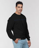 Official Bike Wear Black Men's Classic French Terry Crewneck Pullover