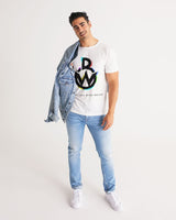 OBW White Multicolor Men's Tee