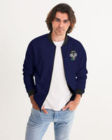 Official Bike Wear Navy Blue Men's Bomber Jacket