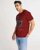 OBW Red Multicolor Men's Tee