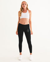 OBW Multicolor Black Emblem Women's Yoga Pants