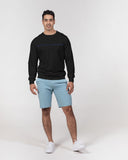 Official Bike Wear Black Men's Classic French Terry Crewneck Pullover