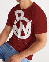 Official Bike Wear Maroon Red Men's Tee