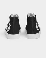 OBW Black Men's High-top Canvas Shoe