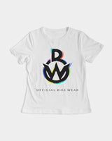 OBW White Multicolor Women's Tee