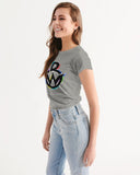 OBW Grey Multicolor Women's Tee