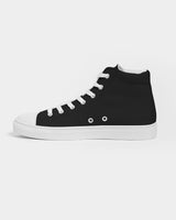 Official Bike Wear Black Men's Hightop Canvas Shoe