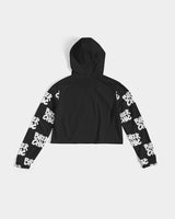 OBW Black Women's Cropped Hoodie