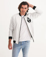 Official Bike Wear Men's Bomber Jacket - White