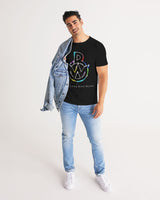 OBW Black Multicolor Men's Tee