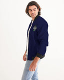 Official Bike Wear Navy Blue Men's Bomber Jacket