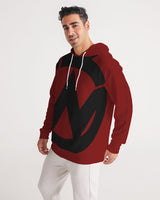 Official Bike Wear Maroon Red Men's Hoodie