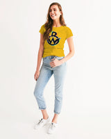 OBW Yellow Multicolor Women's Tee