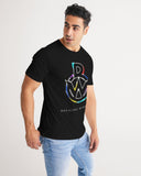 OBW Black Multicolor Men's Tee